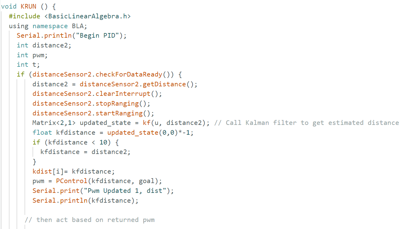 Step response graph style=